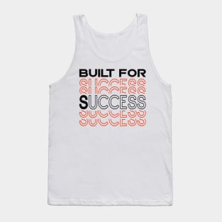 Entrepreneur Built For Success Business Tank Top